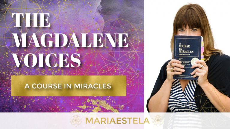 The Magdalene Voices Show & Podcast, A Course in Miracles, Mariaestela, Spiritual Business Coach