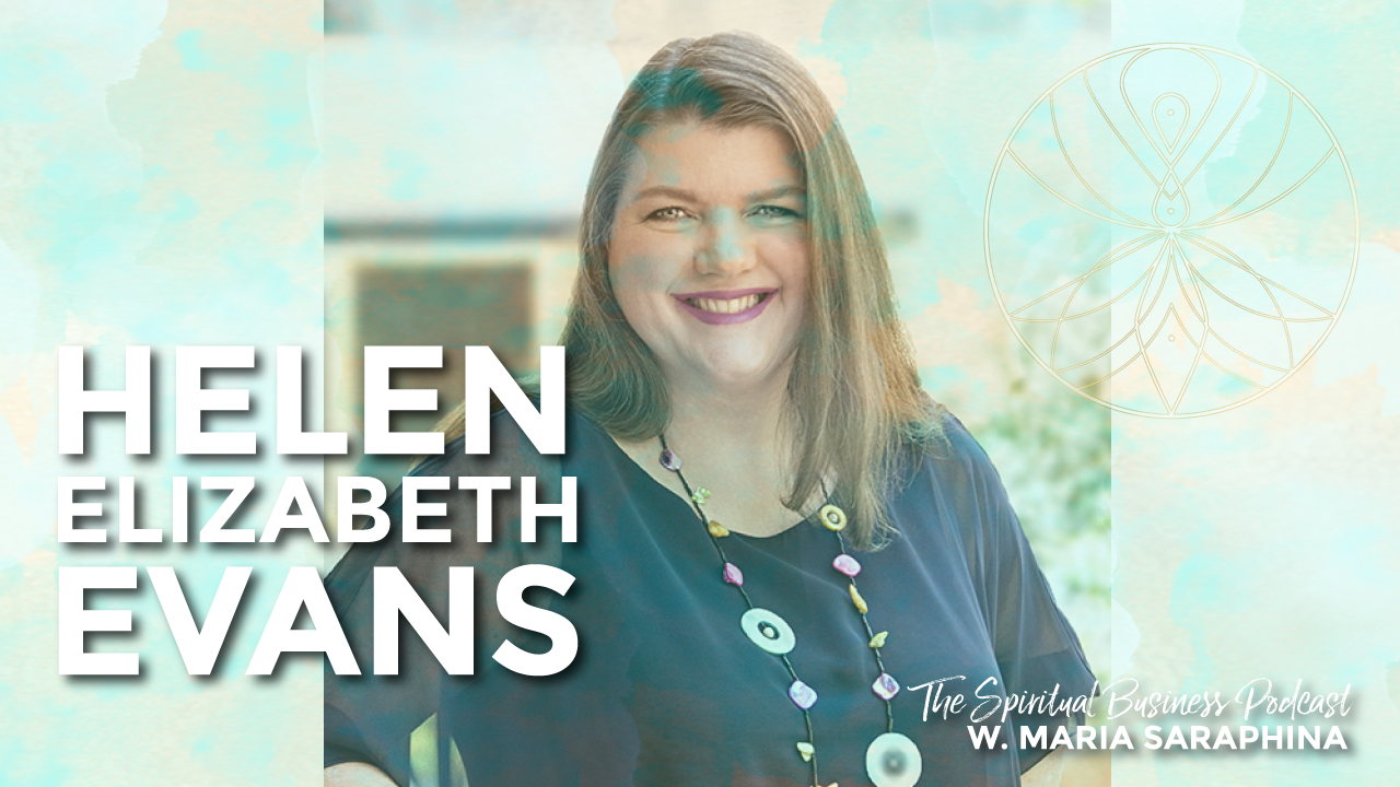 The Spiritual Business Show & Podcast, Spiritual Business Coach, Maria Saraphina, Helen Elizabeth Evans, Hand & Fingerprint Analyst